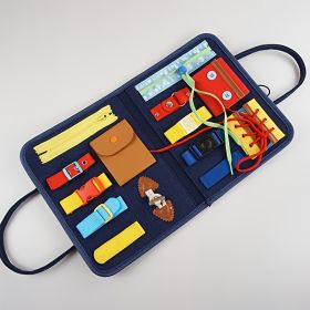 Busy Board; Toddler Travel Toys for 1 2 3 4 Year Old; 16 in 1 Montessori Sensory Board Preschool Learning Toys; Quiet Book Sensory Toys for Toddl