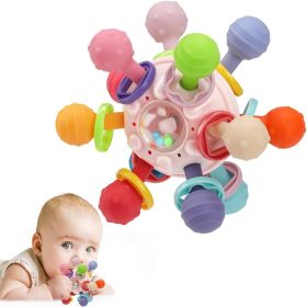 Baby Montessori Sensory Toys, Baby Teether Teething Toys for Babies, Newborn Infant Learning Developmental Toys Gifts Boys Girls