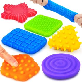 Squishy Sensory Toys for Kids Toddlers: Super Soft & Textured Sensory Fidget Toy for Autistic Children Special Needs | Stress Calming Toys for Ki