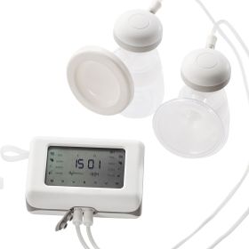 Breast Pump, Single/Double Adjustable Electric Breast Pumps, 4 Modes & 9/15 Levels, Reciprocating Piston Pumps