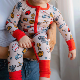 Baseball One-Piece (size: 12 to 18 Months)